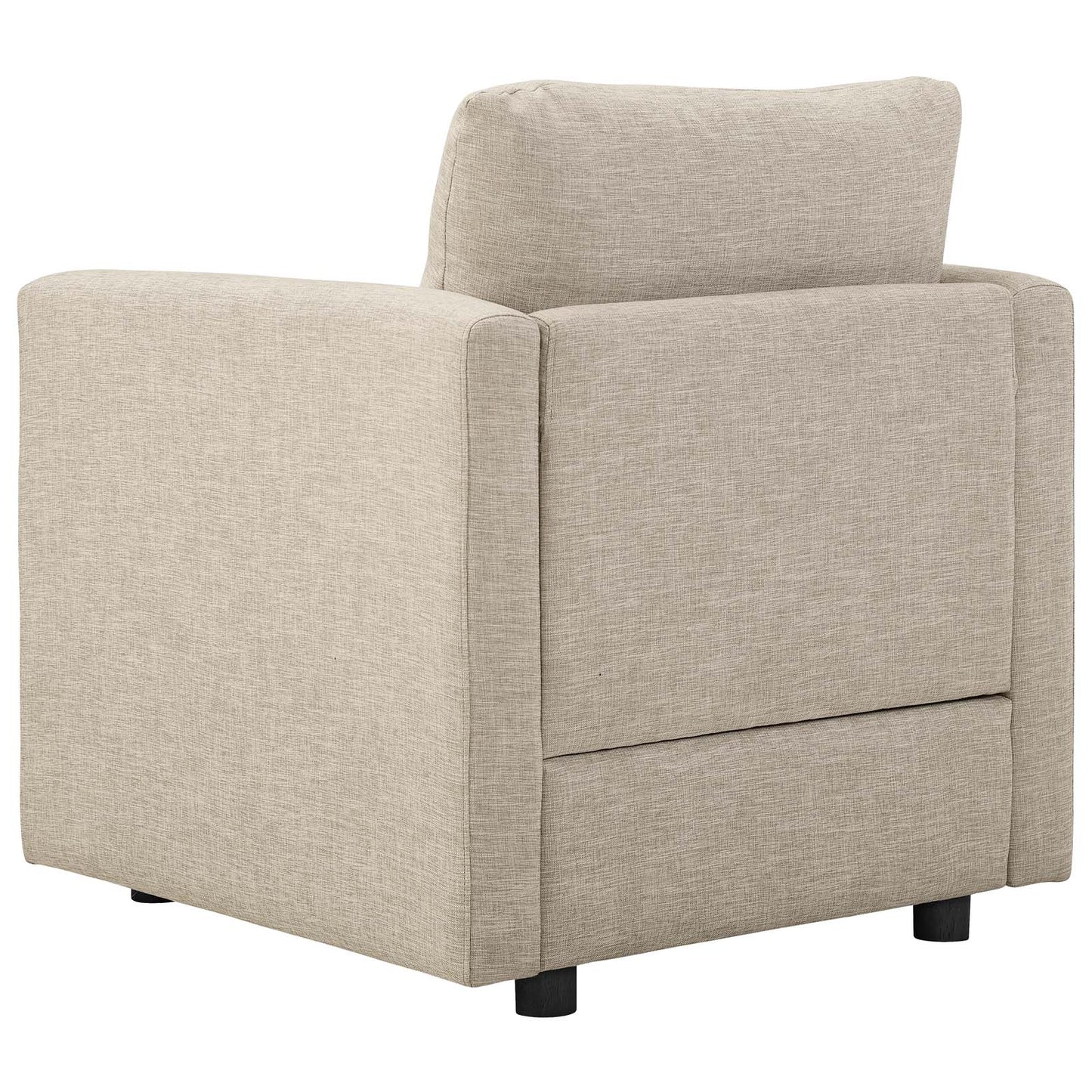 Activate Upholstered Fabric Armchair Set of 2, Fabric, Beige, 19140