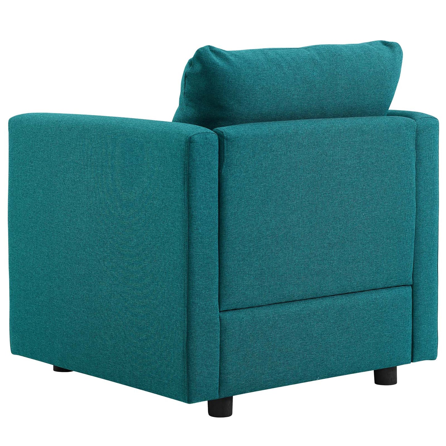 Activate Upholstered Fabric Armchair Set of 2, Fabric, Teal Blue, 19143