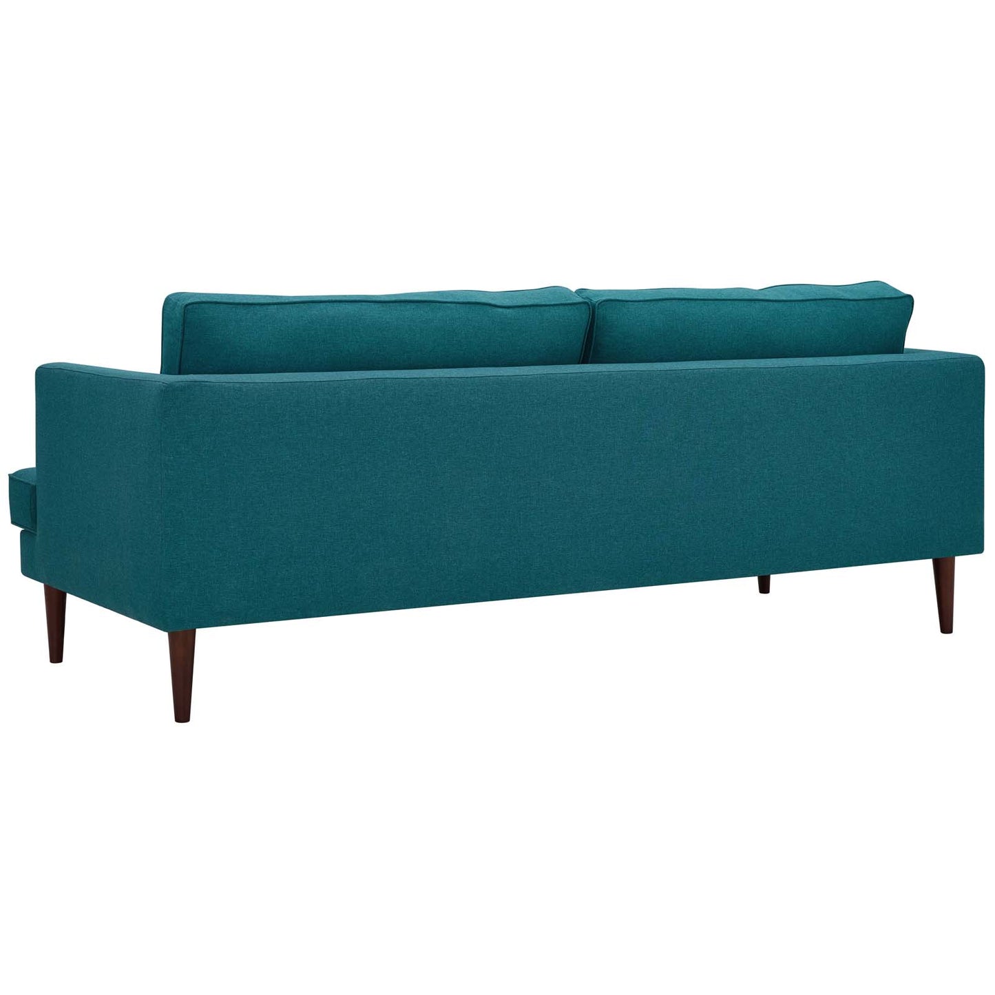 Agile 3 Piece Upholstered Fabric Set, Fabric, Teal Blue, 19155
