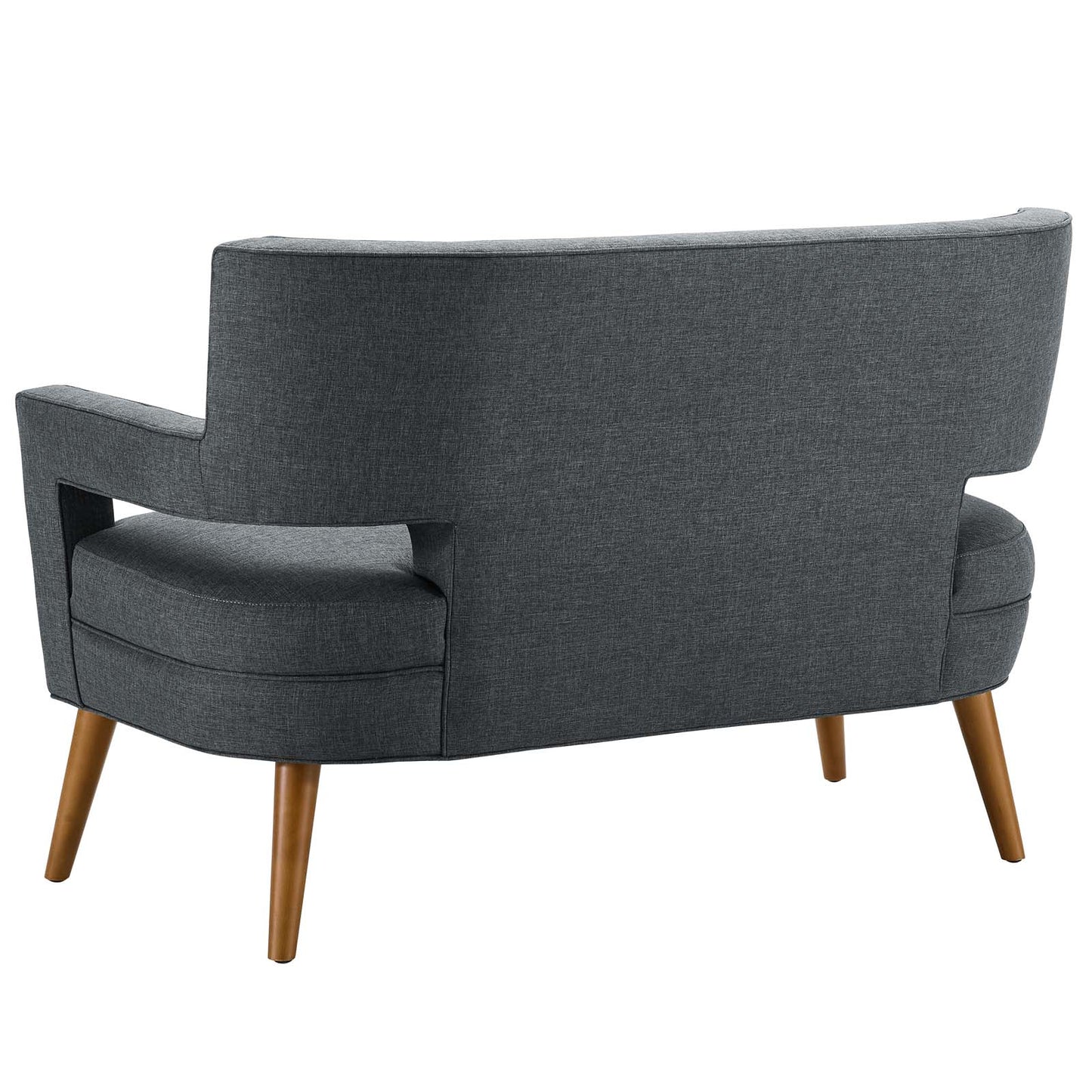 Sheer 3 Piece Upholstered Fabric Set, Fabric, Grey Gray, 19168