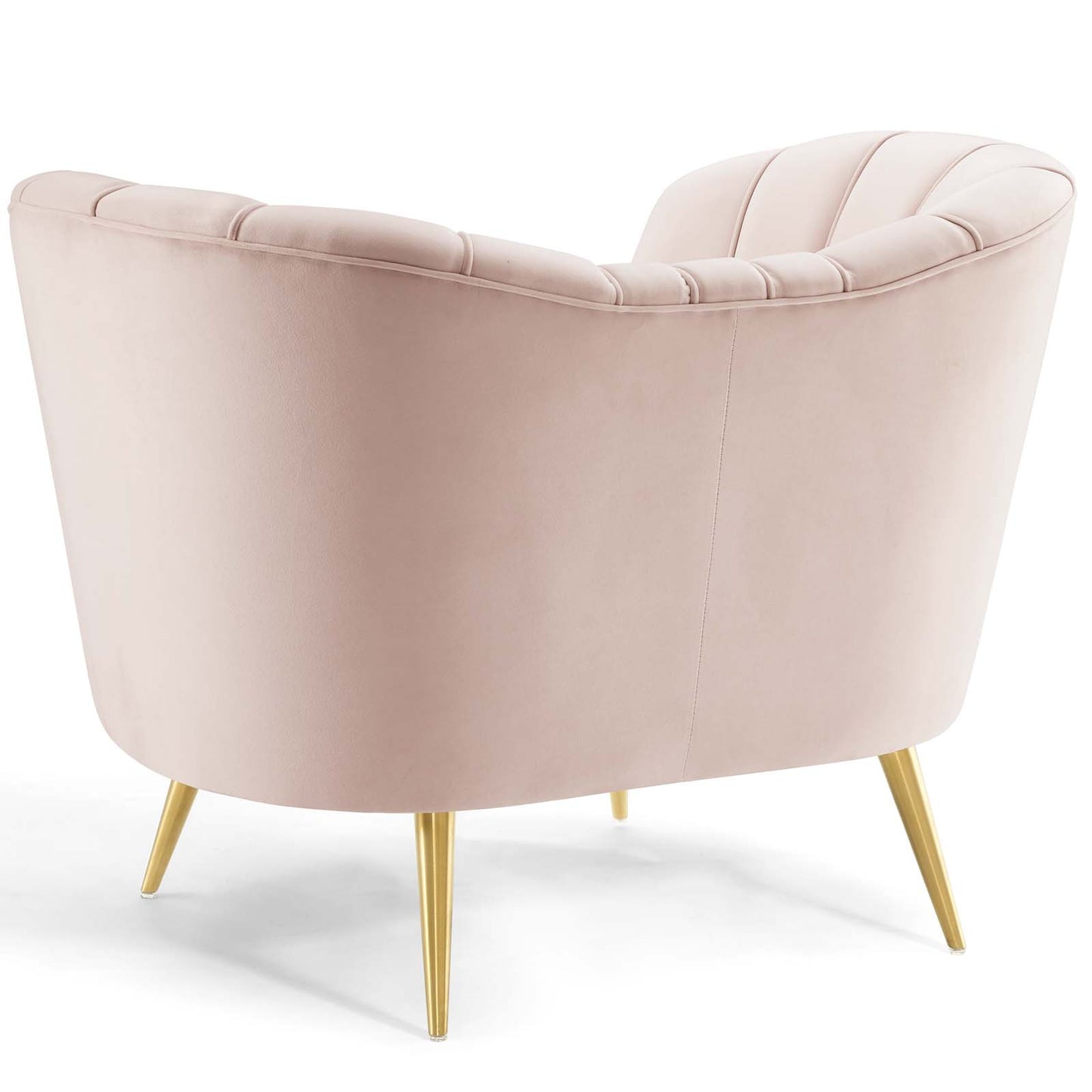 Opportunity Performance Velvet Armchair Set of 2, Velvet, Pink, 19186