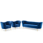 Opportunity 3 Piece Performance Velvet Set, Velvet, Blue Navy, 19191
