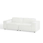 Restore 2-Piece Sectional Sofa, Fabric, White, 19259