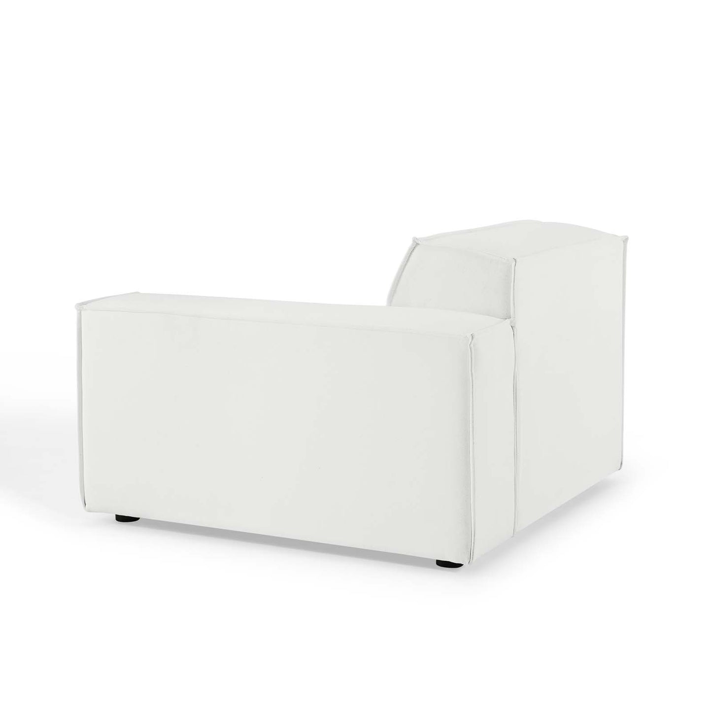 Restore 2-Piece Sectional Sofa, Fabric, White, 19259