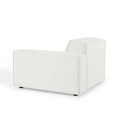 Restore 2-Piece Sectional Sofa, Fabric, White, 19259