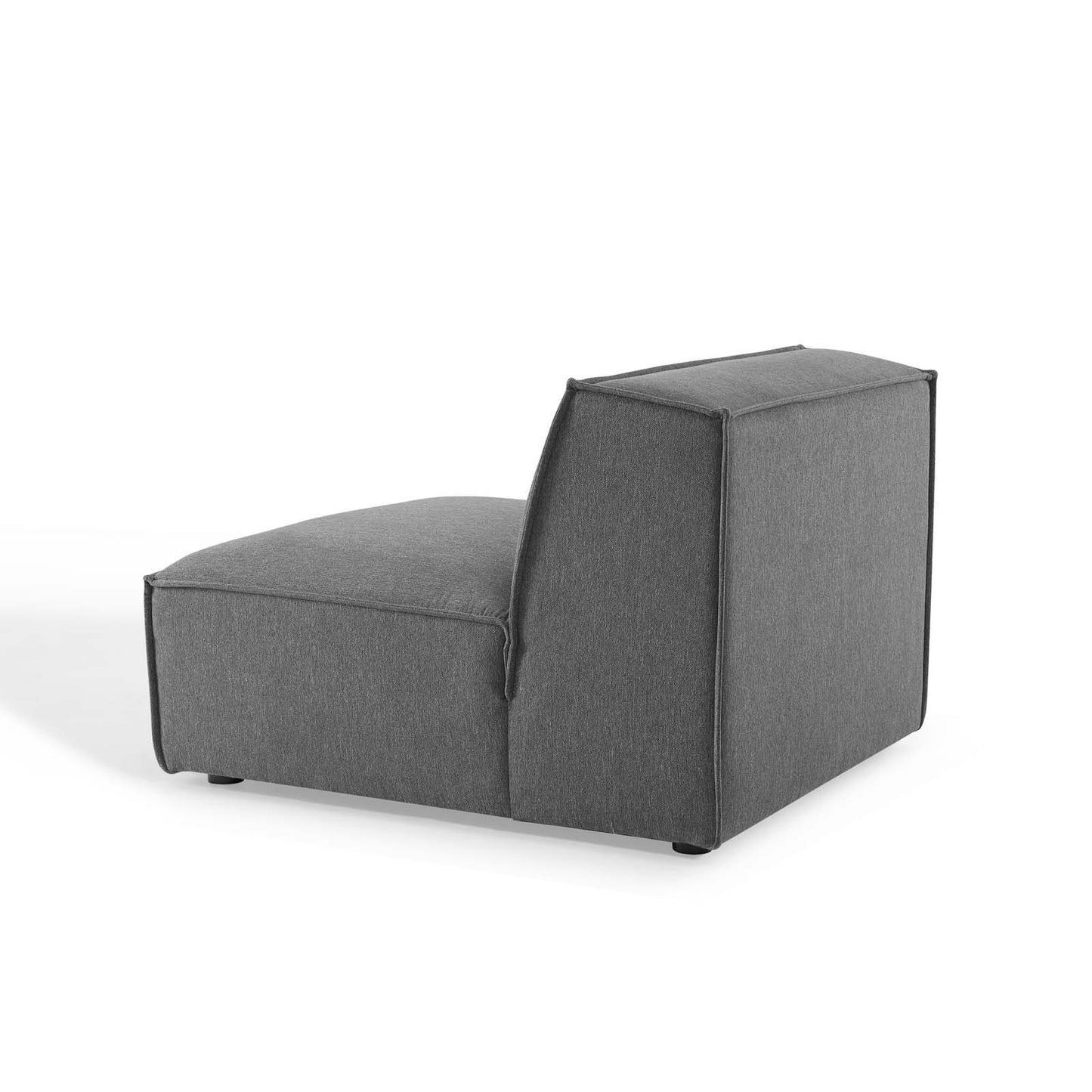 Restore 4-Piece Sectional Sofa, Fabric, Dark Grey Gray, 19264