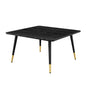 Vigor Square Coffee Table, Wood, Black, 19541