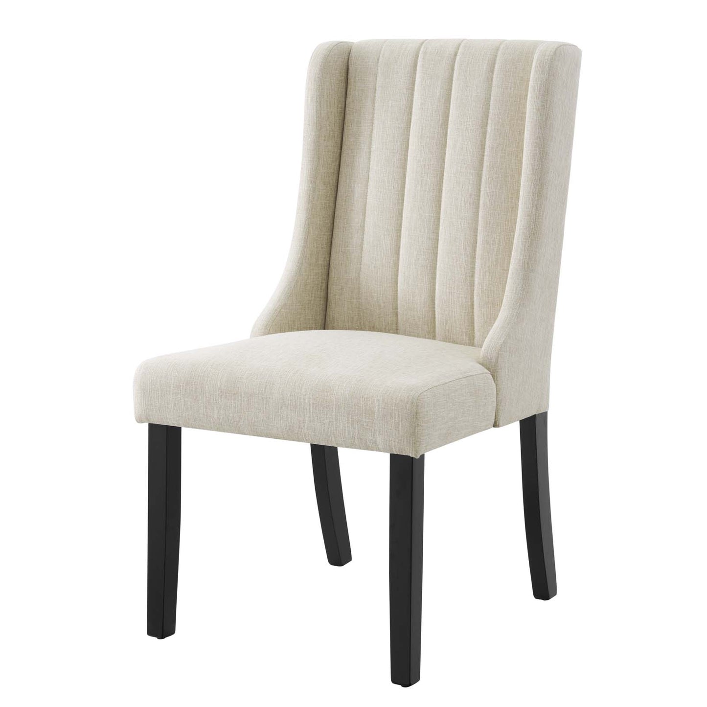 Renew Parsons Fabric Dining Side Chairs - Set of 2, Fabric, Beige, 19582