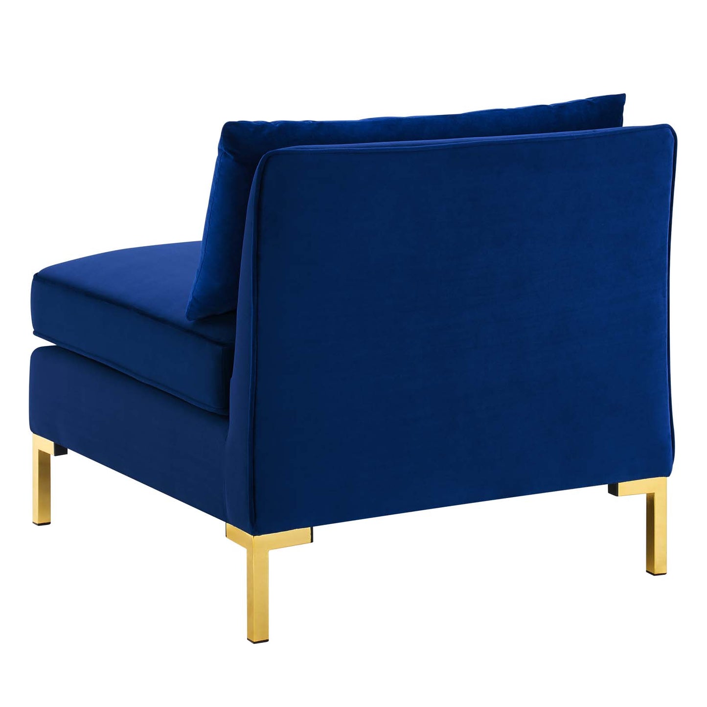 Ardent 6-Piece Performance Velvet Sectional Sofa, Velvet, Blue Navy, 19633
