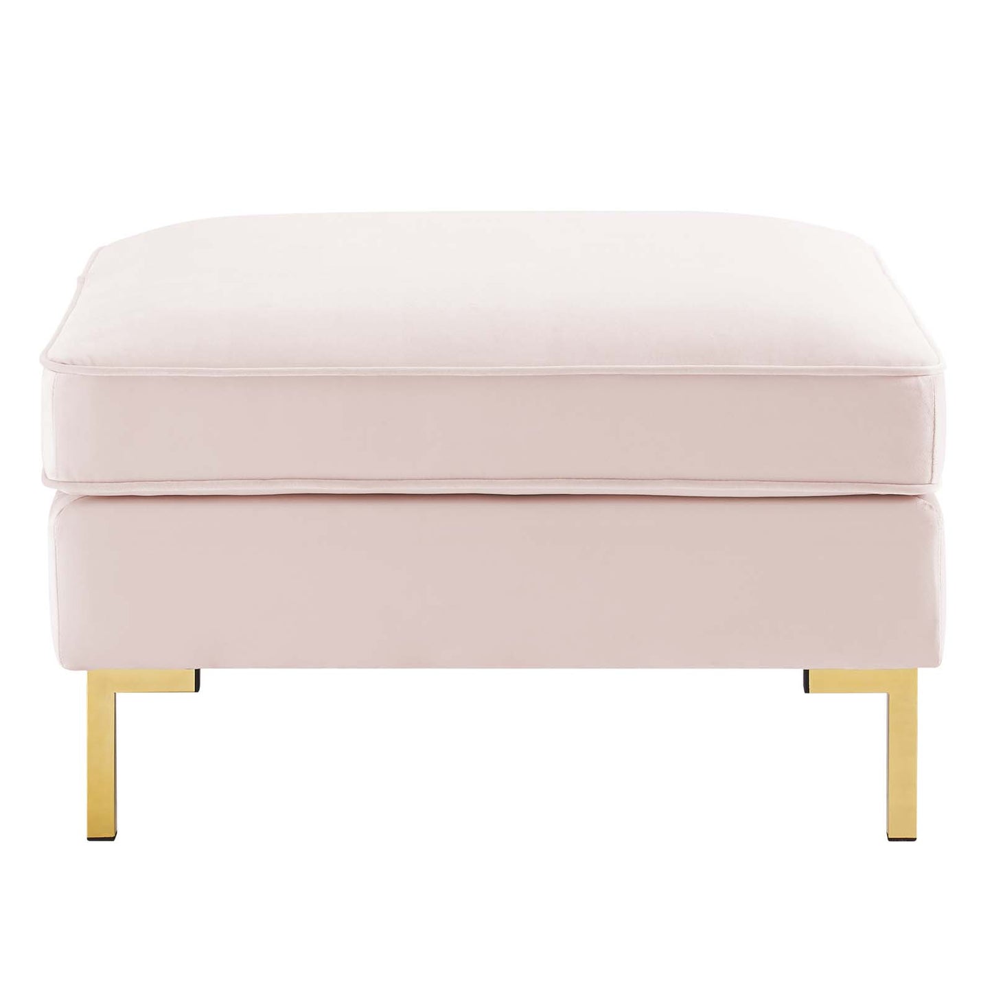 Ardent 7-Piece Performance Velvet Sectional Sofa, Velvet, Pink, 19637