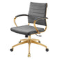 Jive Mid Back Performance Velvet Office Chair, Velvet, Grey Gray, 19646