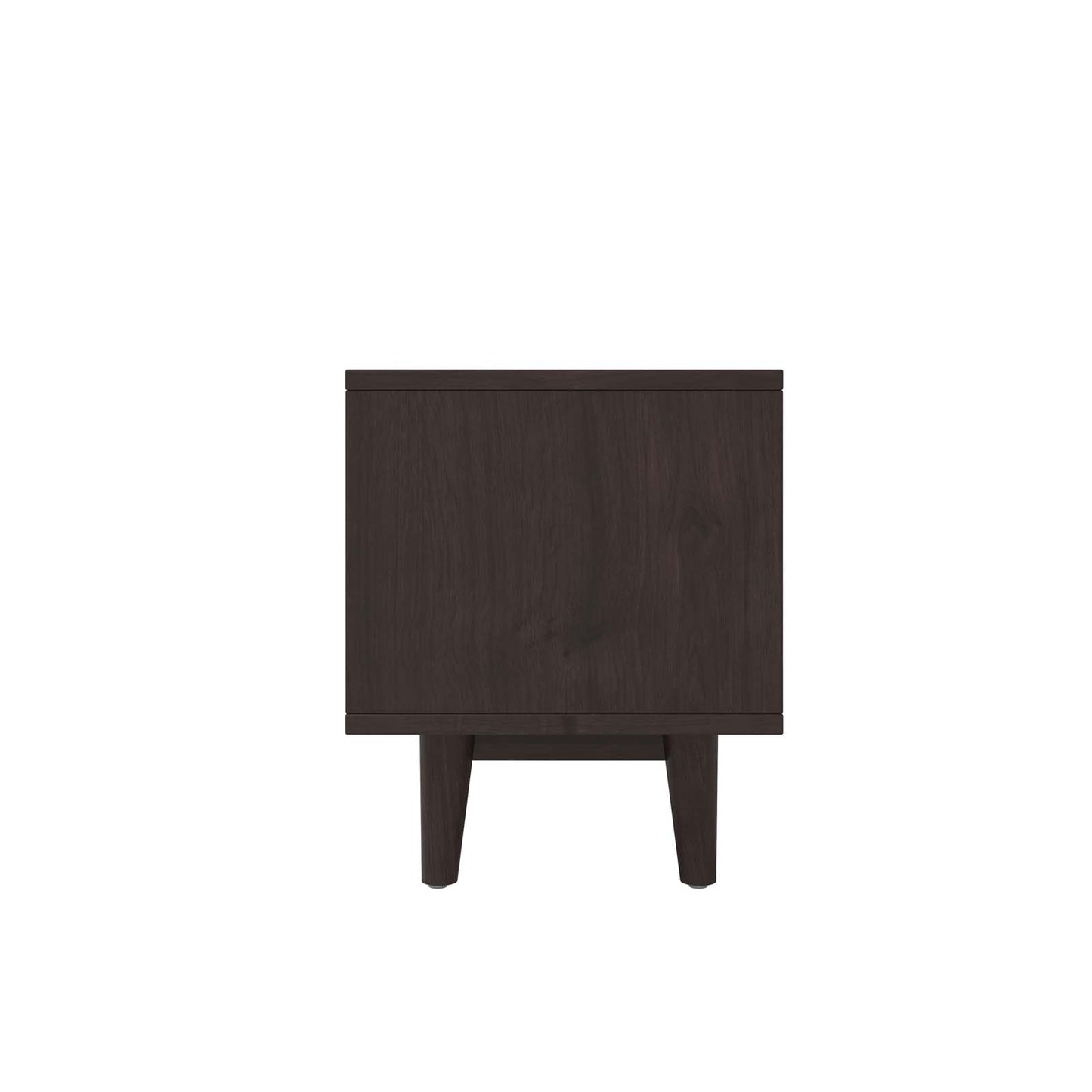 Daxton 43" TV Stand, Wood, Drak Brown White, 19748