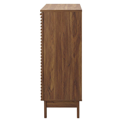 Render Bar Cabinet, Wood, Brown Walnut, 19750