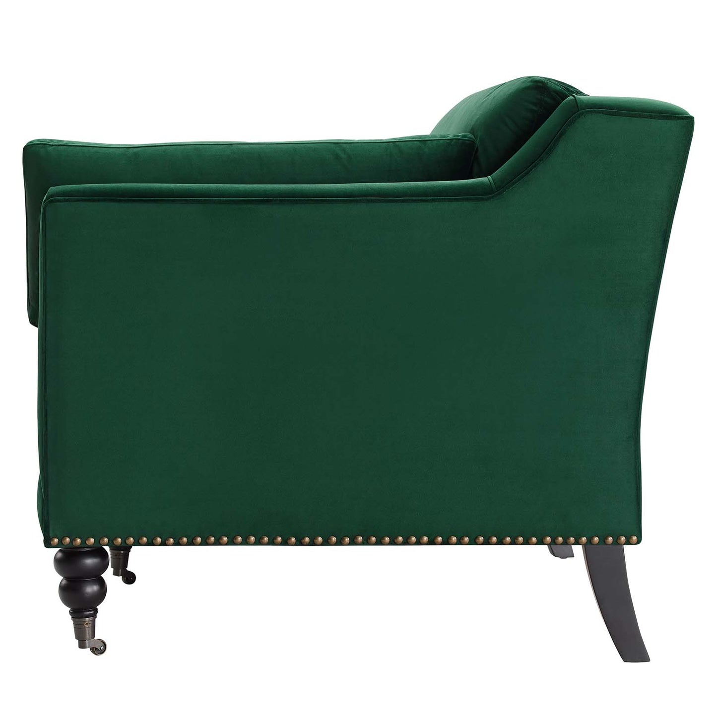 Windsor Performance Velvet Sofa, Velvet, Green, 19950