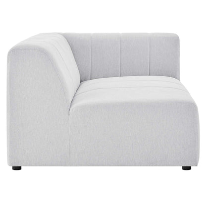 Bartlett Upholstered Fabric Right-Arm Chair, Fabric, Ivory White, 19952