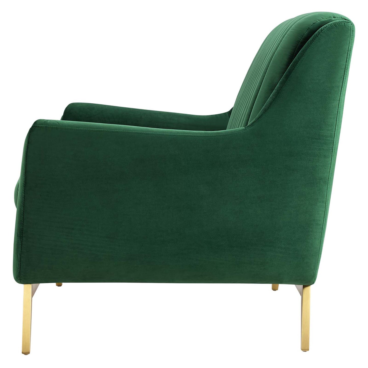 Winsome Channel Tufted Performance Velvet Loveseat, Velvet, Green, 19986