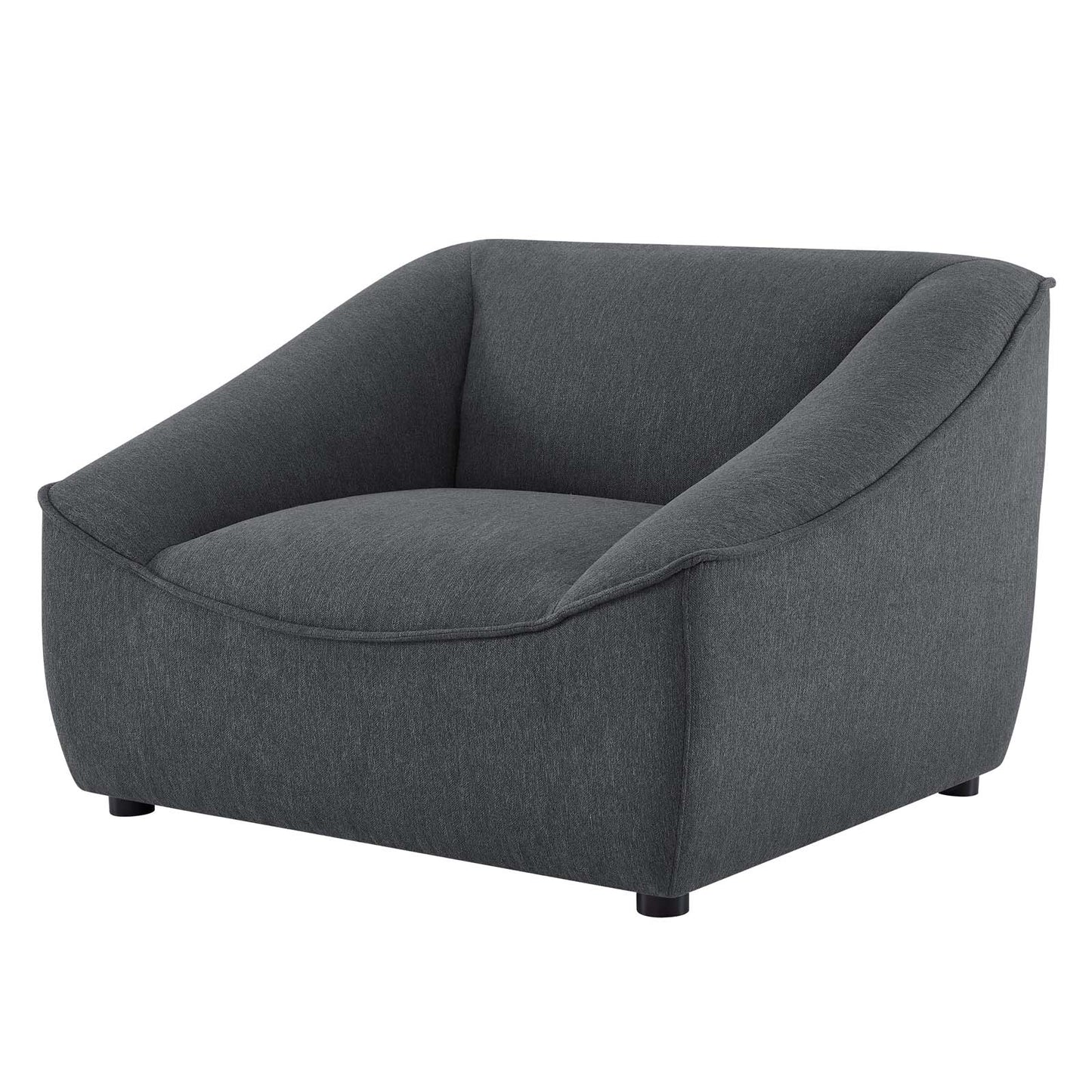 Comprise Armchair, Fabric, Dark Grey Gray, 20016