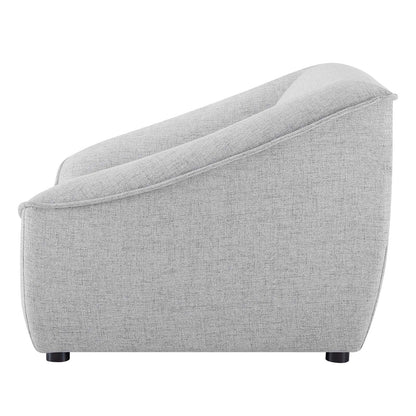 Comprise Armchair, Fabric, Light Grey Gray, 20017