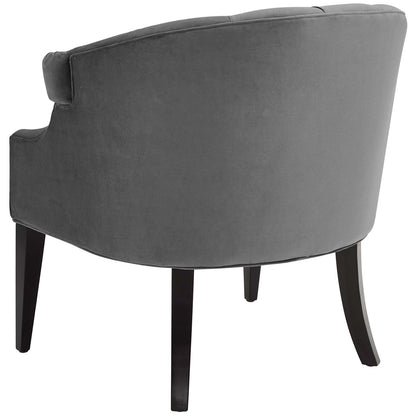 Precept Armchair Performance Velvet Set of 2, Velvet, Grey Gray, 20039