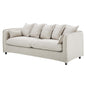 Avalon Slipcover Fabric Sofa, Fabric, Beige, 20073