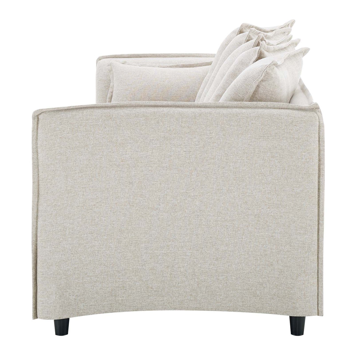 Avalon Slipcover Fabric Sofa, Fabric, Beige, 20073