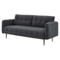 Cameron Tufted Fabric Sofa, Fabric, Dark Grey Gray, 20080