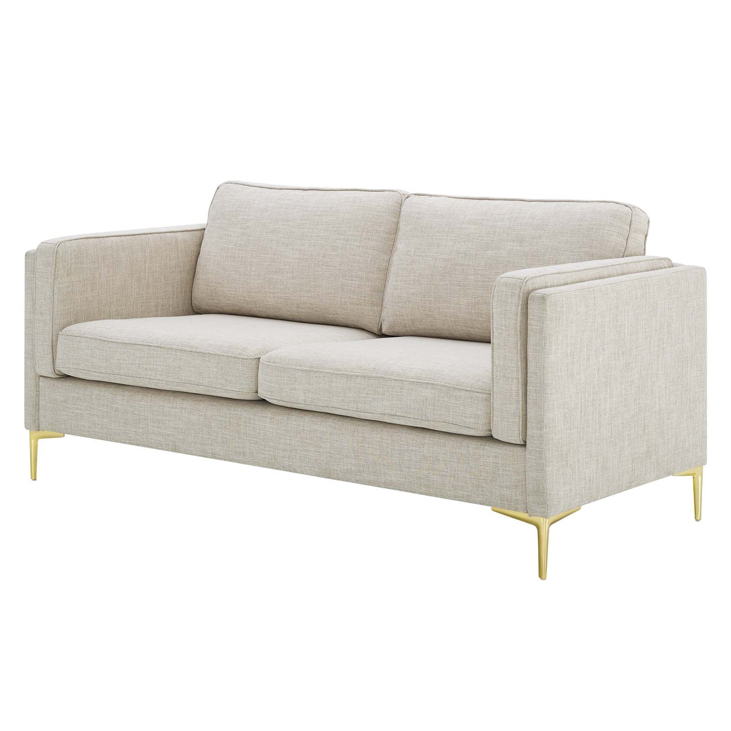 Kaiya Fabric Sofa, Fabric, Beige, 20090