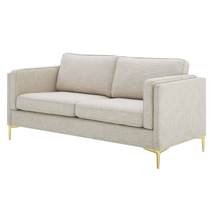 Kaiya Fabric Sofa, Fabric, Beige, 20090