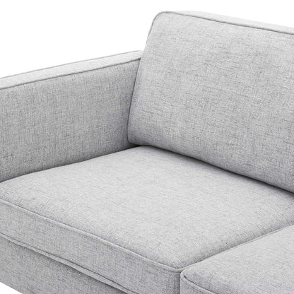 Kaiya Fabric Sofa, Fabric, Light Grey Gray, 20091