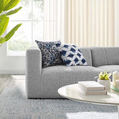 Bartlett Upholstered Fabric Upholstered Fabric 2-Piece Loveseat, Fabric, Light Grey Gray, 20162