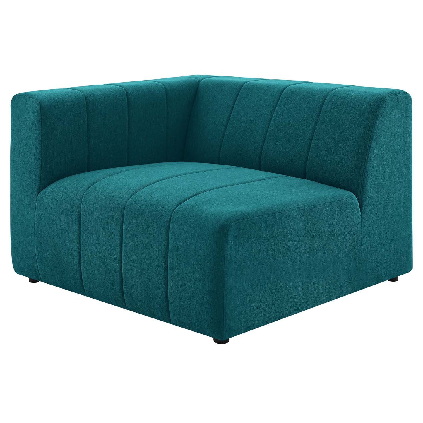 Bartlett Upholstered Fabric Upholstered Fabric 3-Piece Sofa, Fabric, Teal Blue, 20167