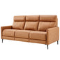 Huxley Leather Sofa, Leather, Tan, 23292