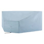 Conway Outdoor Patio Furniture Cover, Rattan, Wicker, Grey Gray, 23274