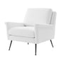 Chesapeake Fabric Armchair, Fabric, Black White, 20360