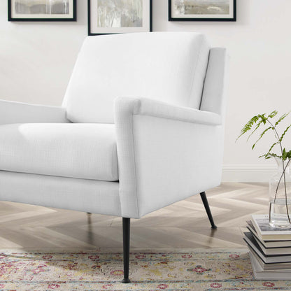 Chesapeake Fabric Armchair, Fabric, Black White, 20360