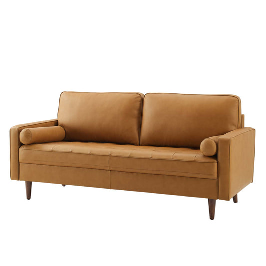 Valour Leather Sofa, Leather, Tan, 20362