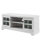 Pacific 47" TV Stand, Wood, White, 20415