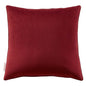 Enhance 18" Performance Velvet Throw Pillow, Velvet, Red, 20450