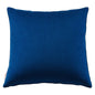 Enhance 24" Performance Velvet Throw Pillow, Velvet, Blue Navy, 20471
