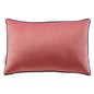 Accentuate 18" Lumbar Performance Velvet Throw Pillow, Velvet, Red, 20482
