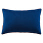 Accentuate 18" Lumbar Performance Velvet Throw Pillow, Velvet, Blue Navy Pink, 20485
