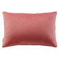 Enhance 24" Lumbar Performance Velvet Throw Pillow, Velvet, Red, 20486