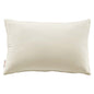 Enhance 24" Lumbar Performance Velvet Throw Pillow, Velvet, Ivory White, 20489
