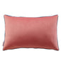 Accentuate 24" Lumbar Performance Velvet Throw Pillow, Velvet, Red, 20492