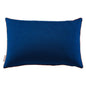 Accentuate 24" Lumbar Performance Velvet Throw Pillow, Velvet, Blue Navy Pink, 20495