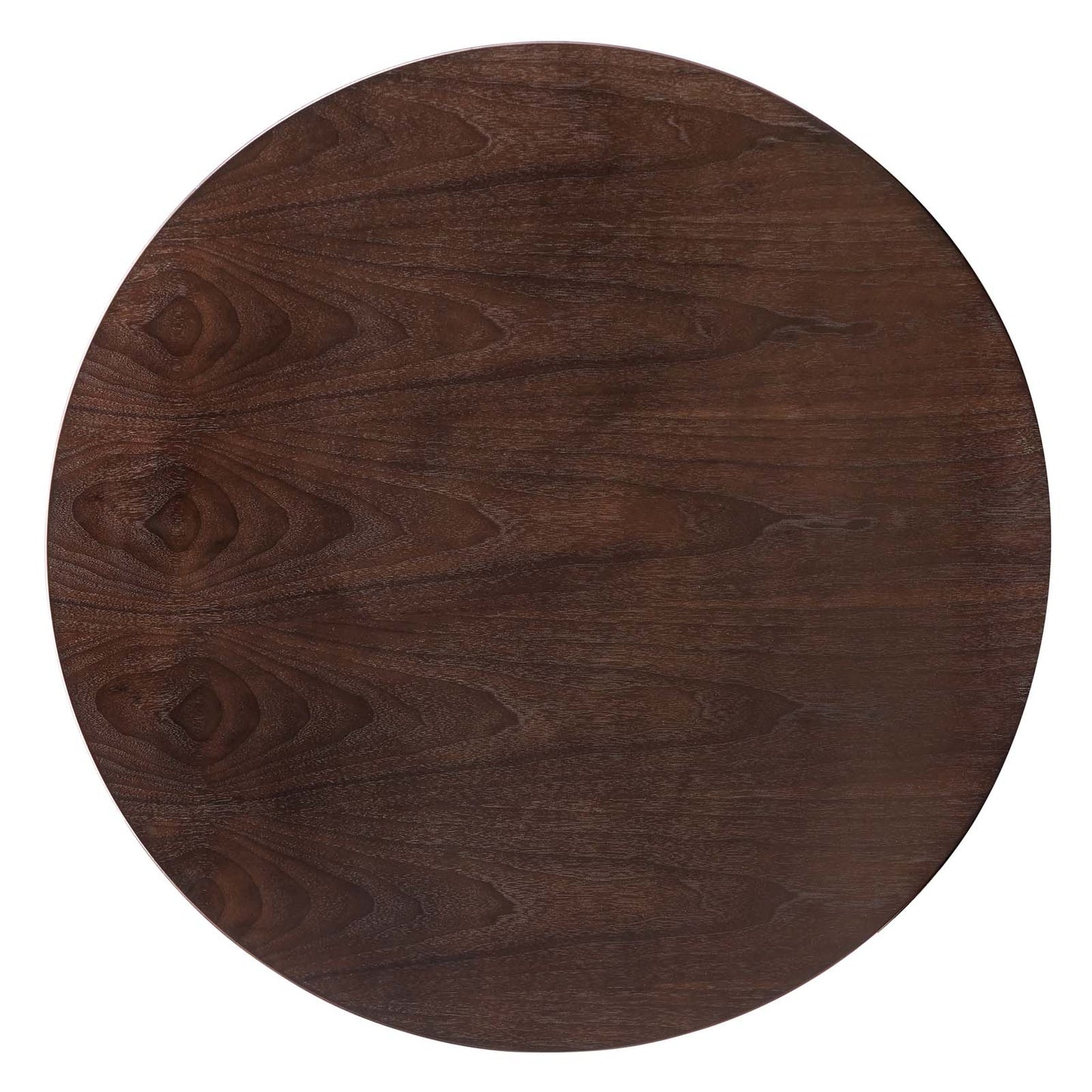 Lippa 28" Wood Dining Table, Wood, Black Dark Brown, 20639