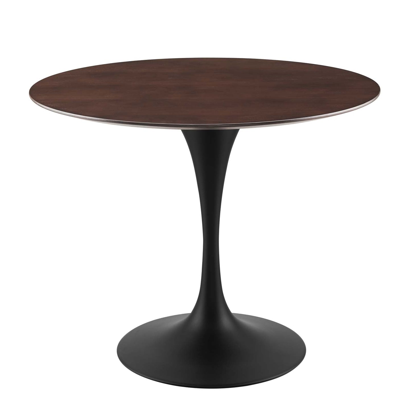 Lippa 36" Wood Dining Table, Wood, Black Dark Brown, 20641