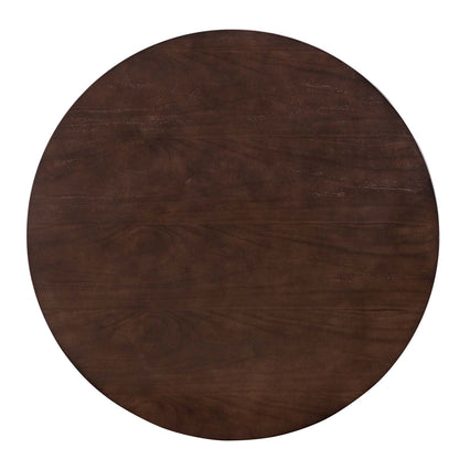 Lippa 36" Wood Dining Table, Wood, Black Dark Brown, 20641
