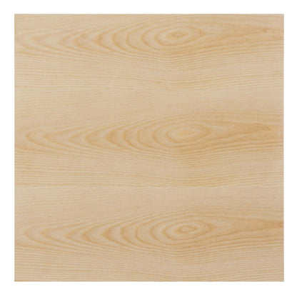 Lippa 24" Wood Square Dining Table, Wood, Balck Brown Natural, 20646