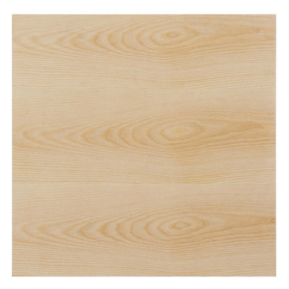 Lippa 28" Wood Square Dining Table, Wood, Balck Brown Natural, 20648